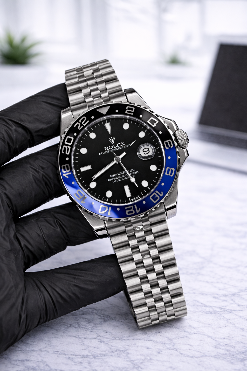 GMT Batman Style Watch