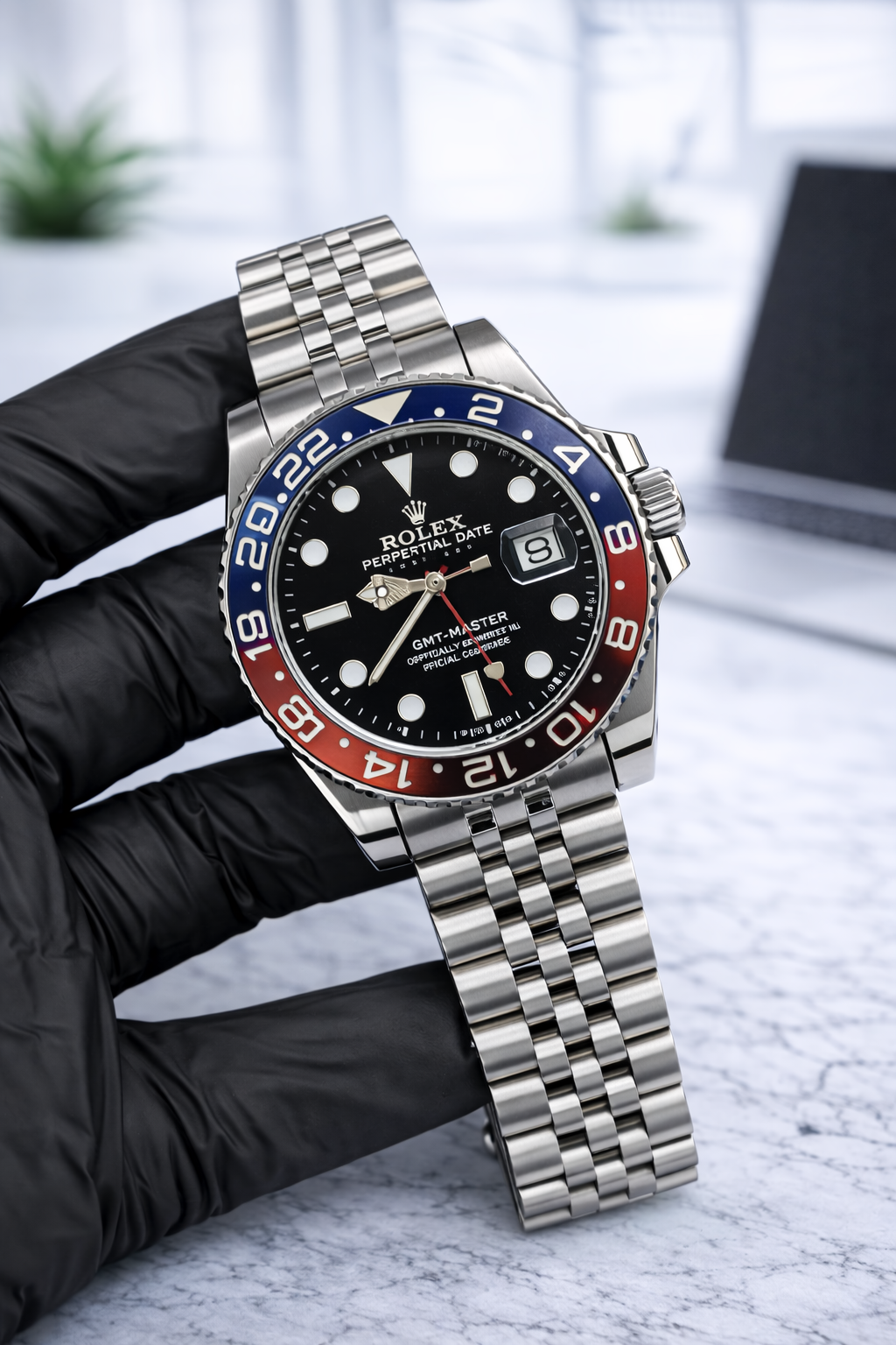GMT Pepsi Style Watch