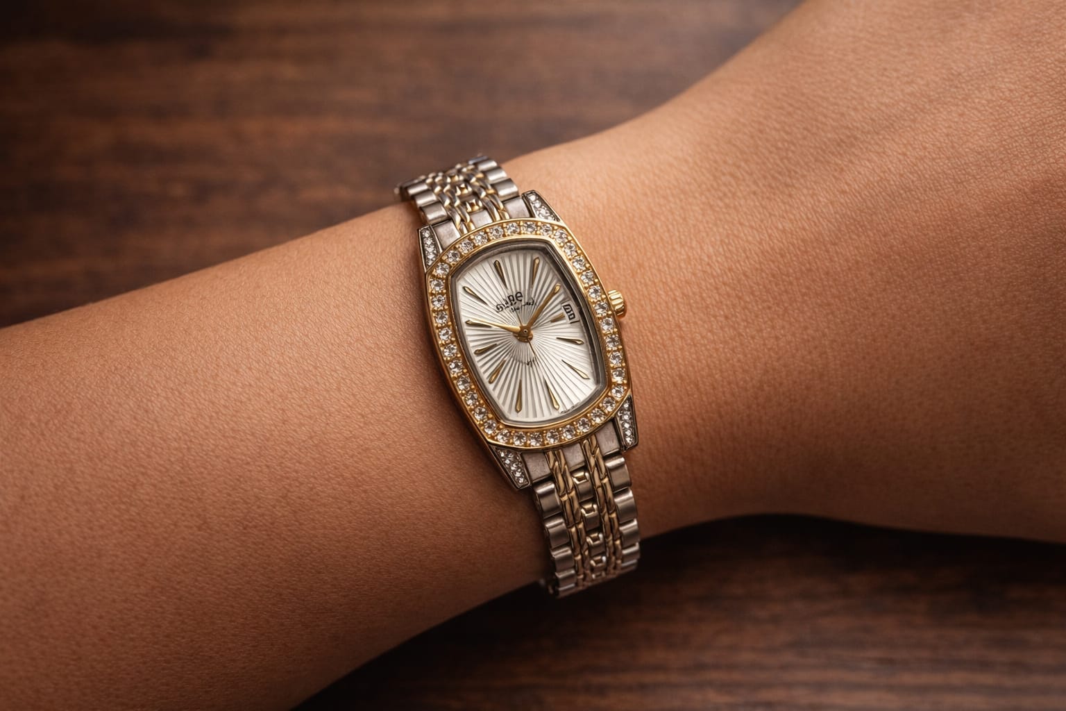 Ladies Crystal Watch